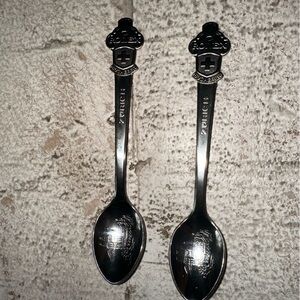 Vintage ROLEX ZURICH BUCHERER OF SWITZERLAND SPOON set of 2